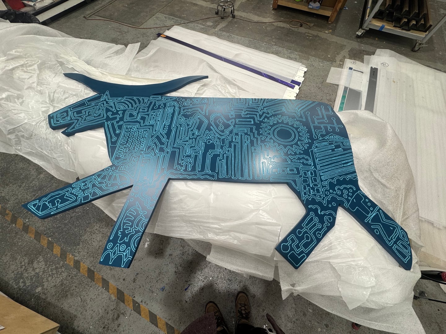 Blue Cow - Image 6