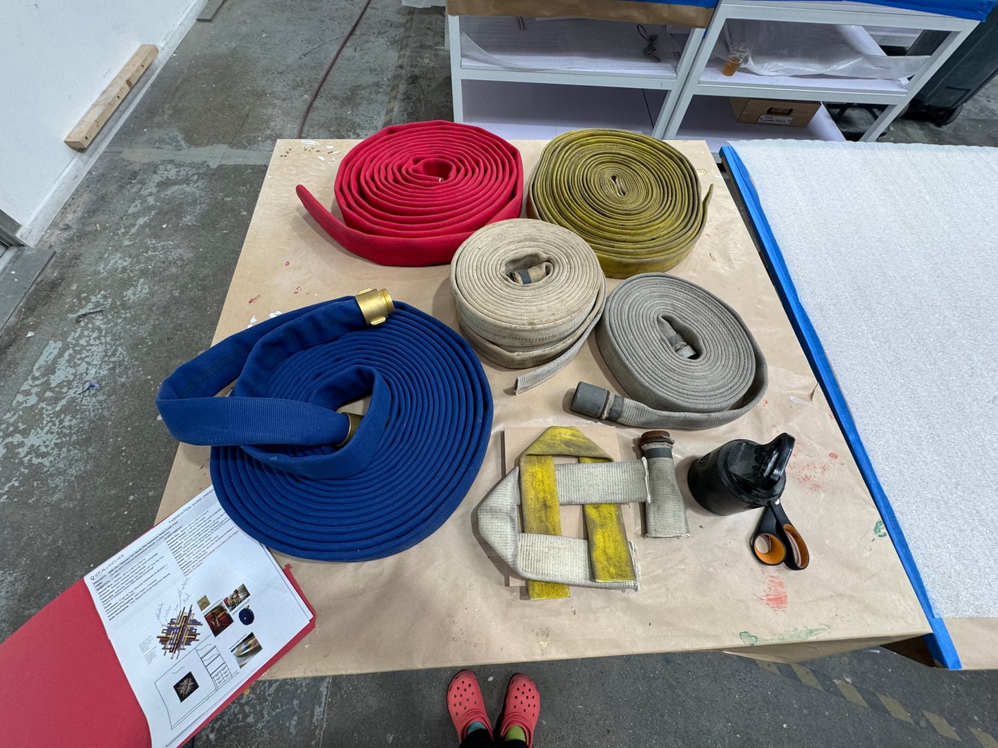 Process image from Firehose Weaving