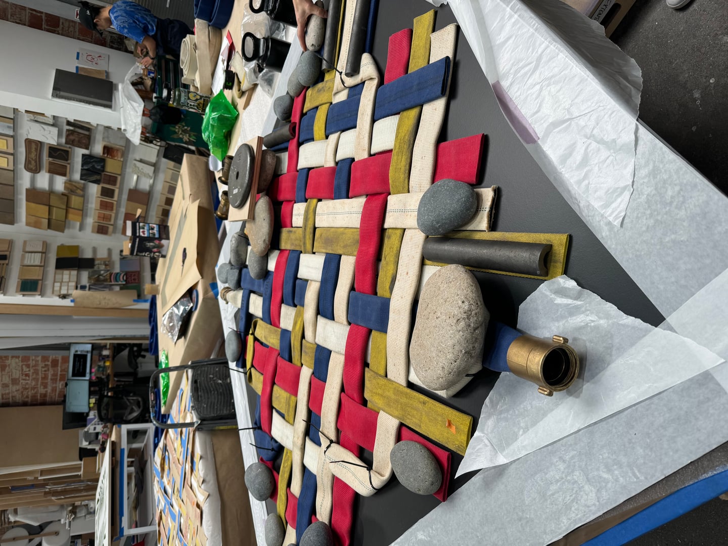 Process image from Firehose Weaving