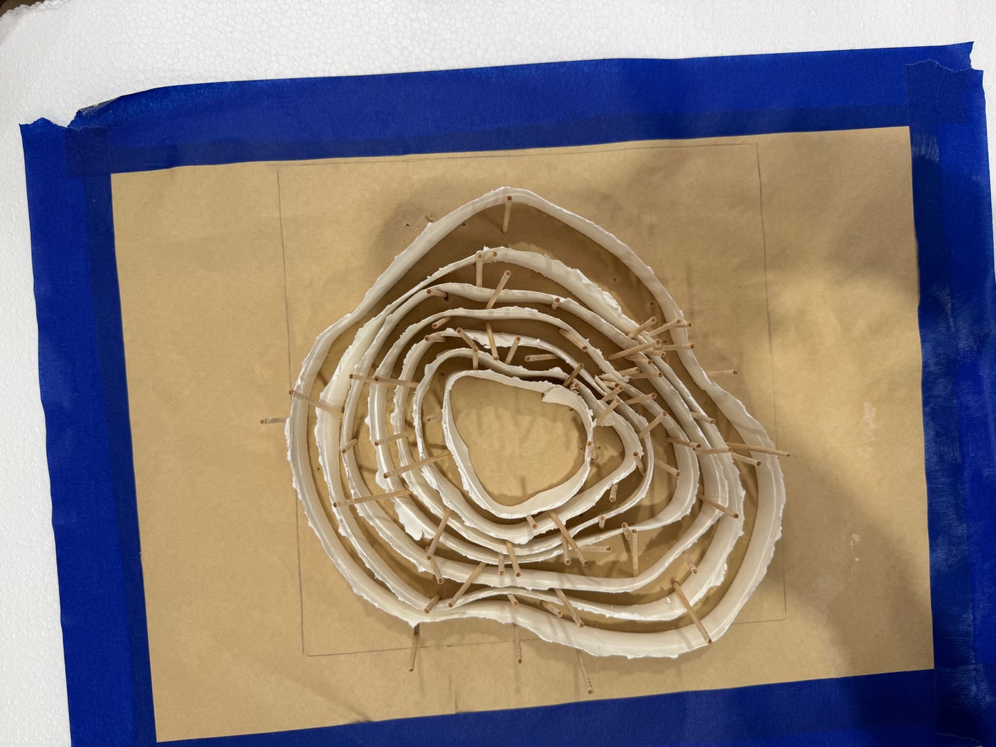 Framed Paper Sculpture - Image 2