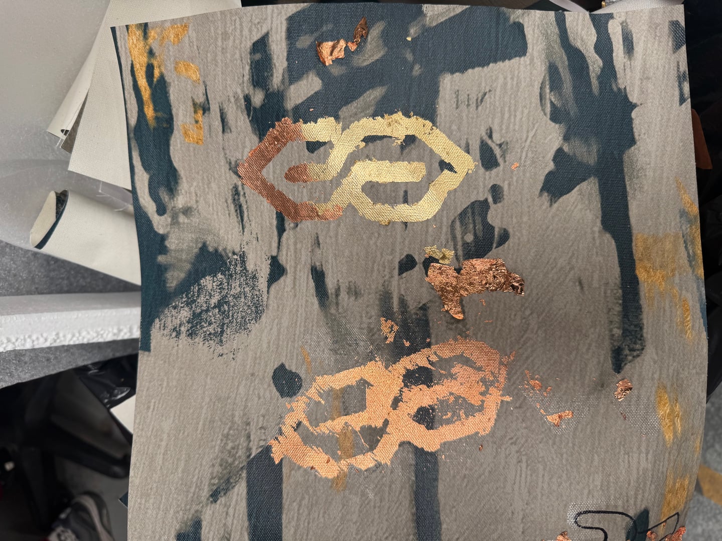 Process image from Gold Leafing