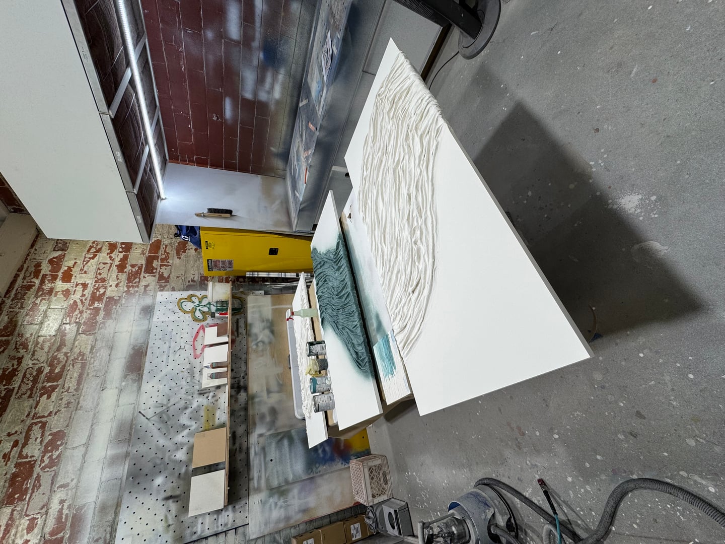 Plaster Drapery Panels - Image 1