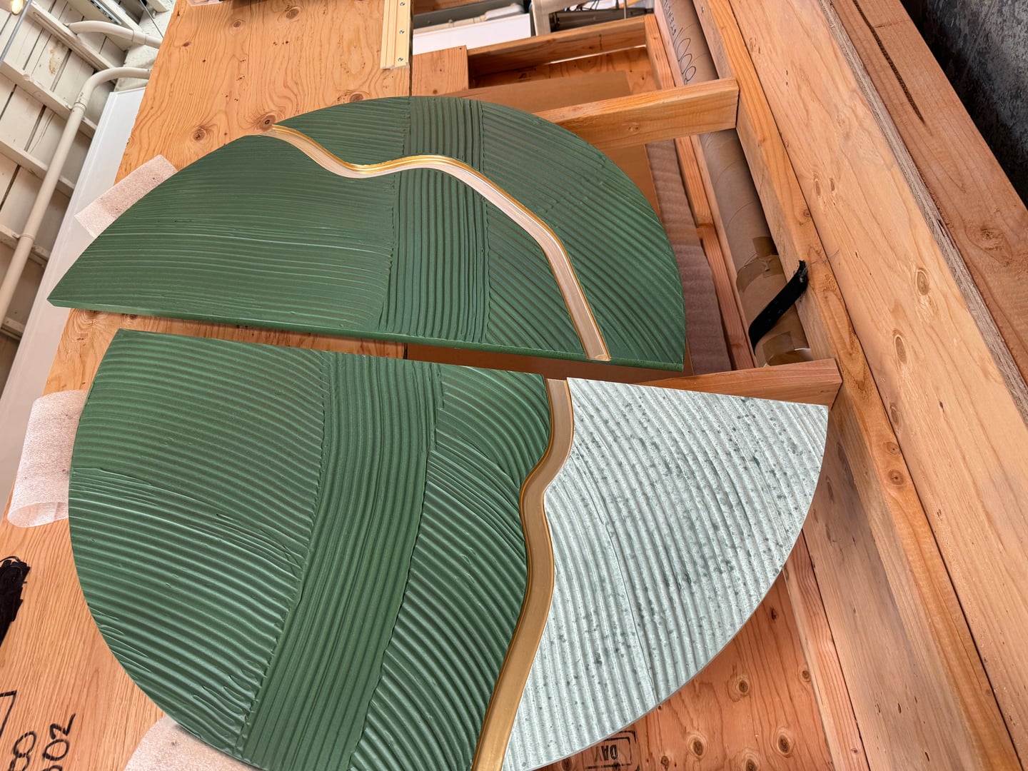 Process image from Z-Gel Finishing