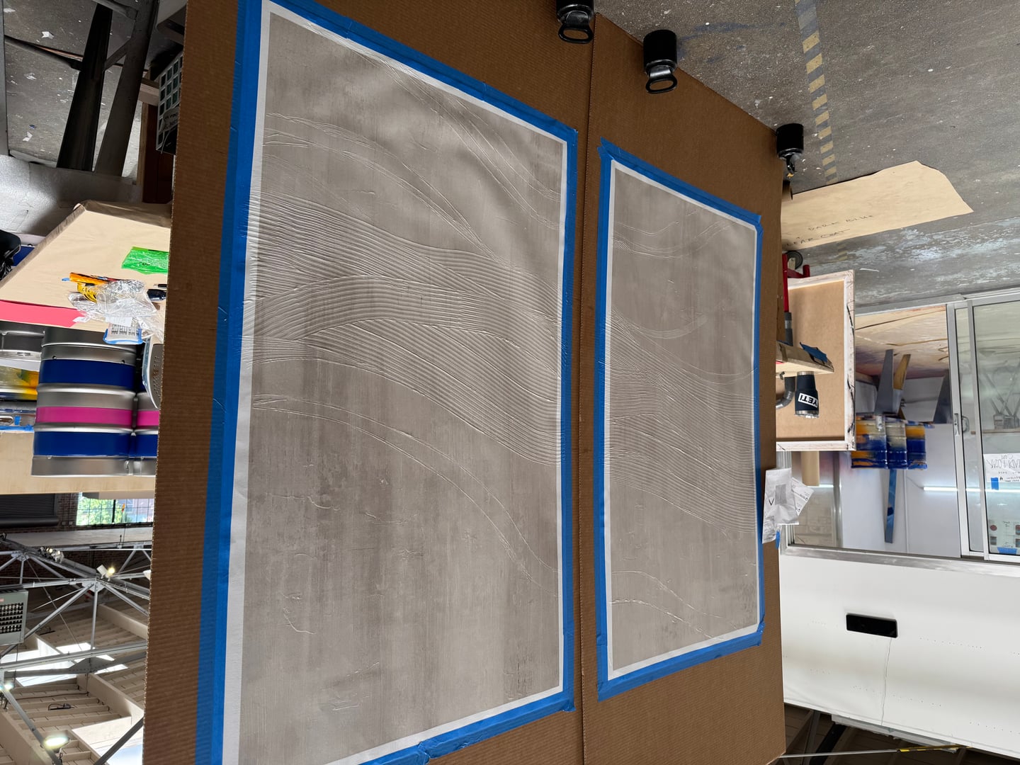 Process image from Z-Gel Finishing