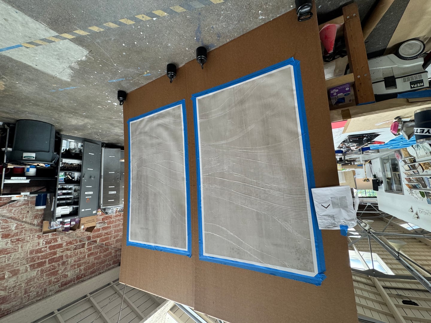 Process image from Z-Gel Finishing