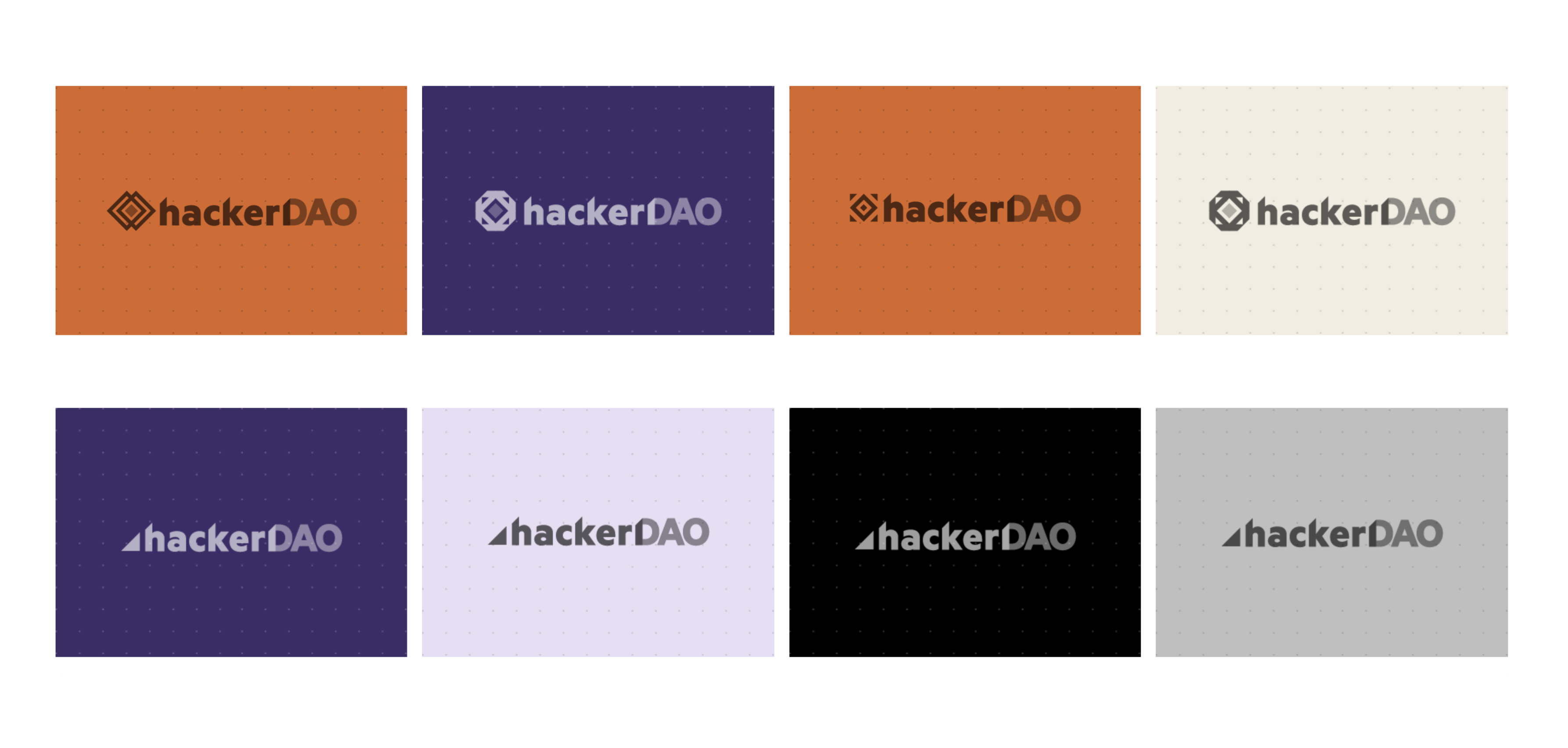 HackerDAO Logo Variations