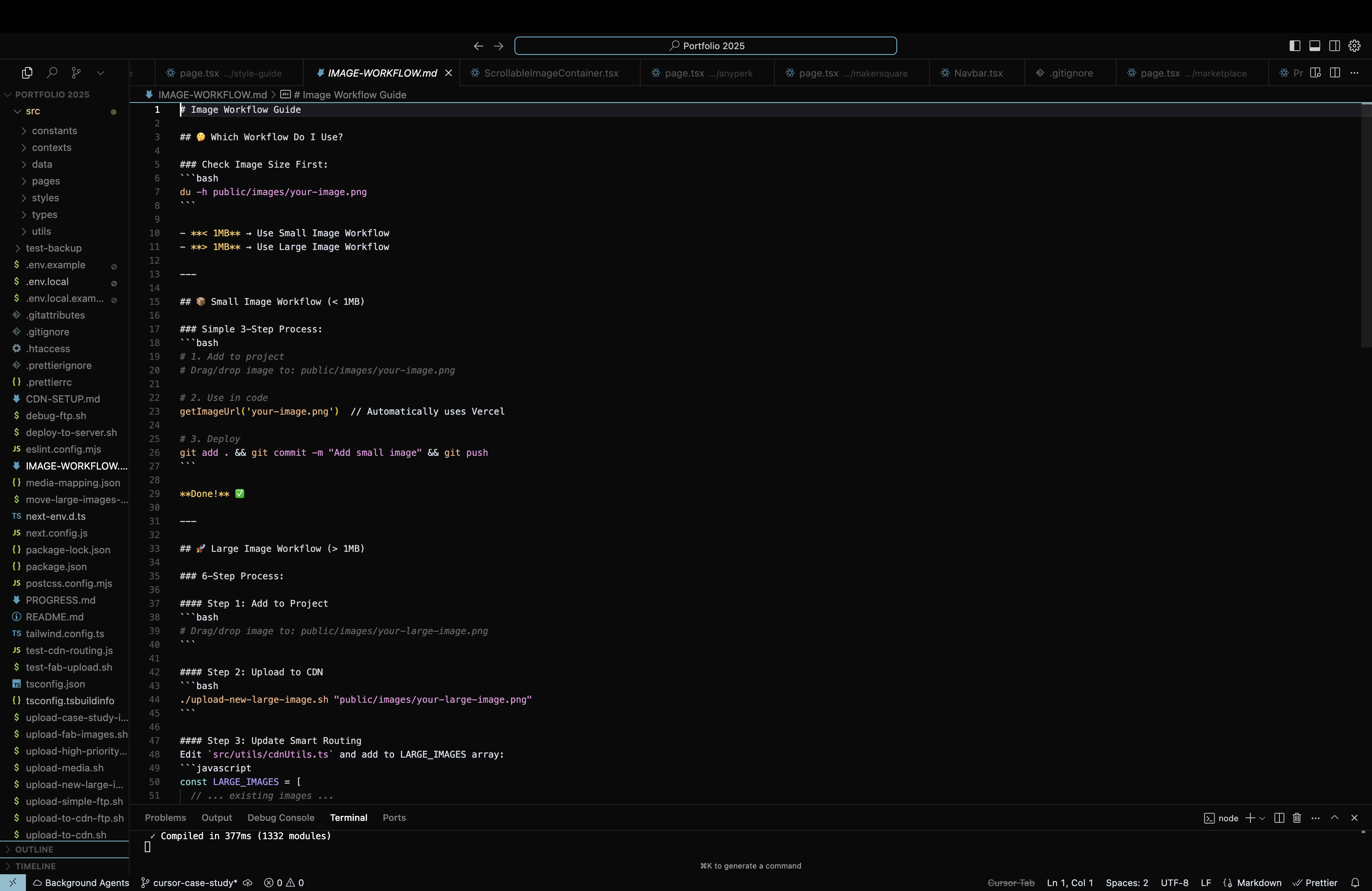 Image Workflow Code Example