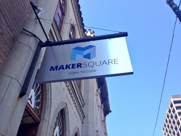 MakerSquare Austin Congress Avenue Campus Sign