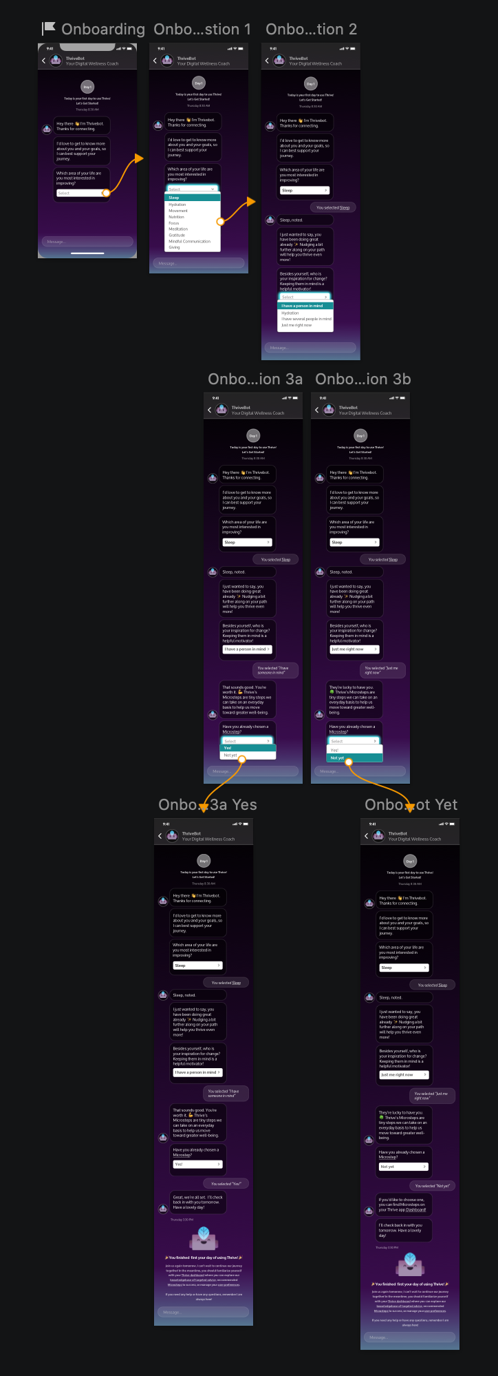 Thrive Conversational Interface