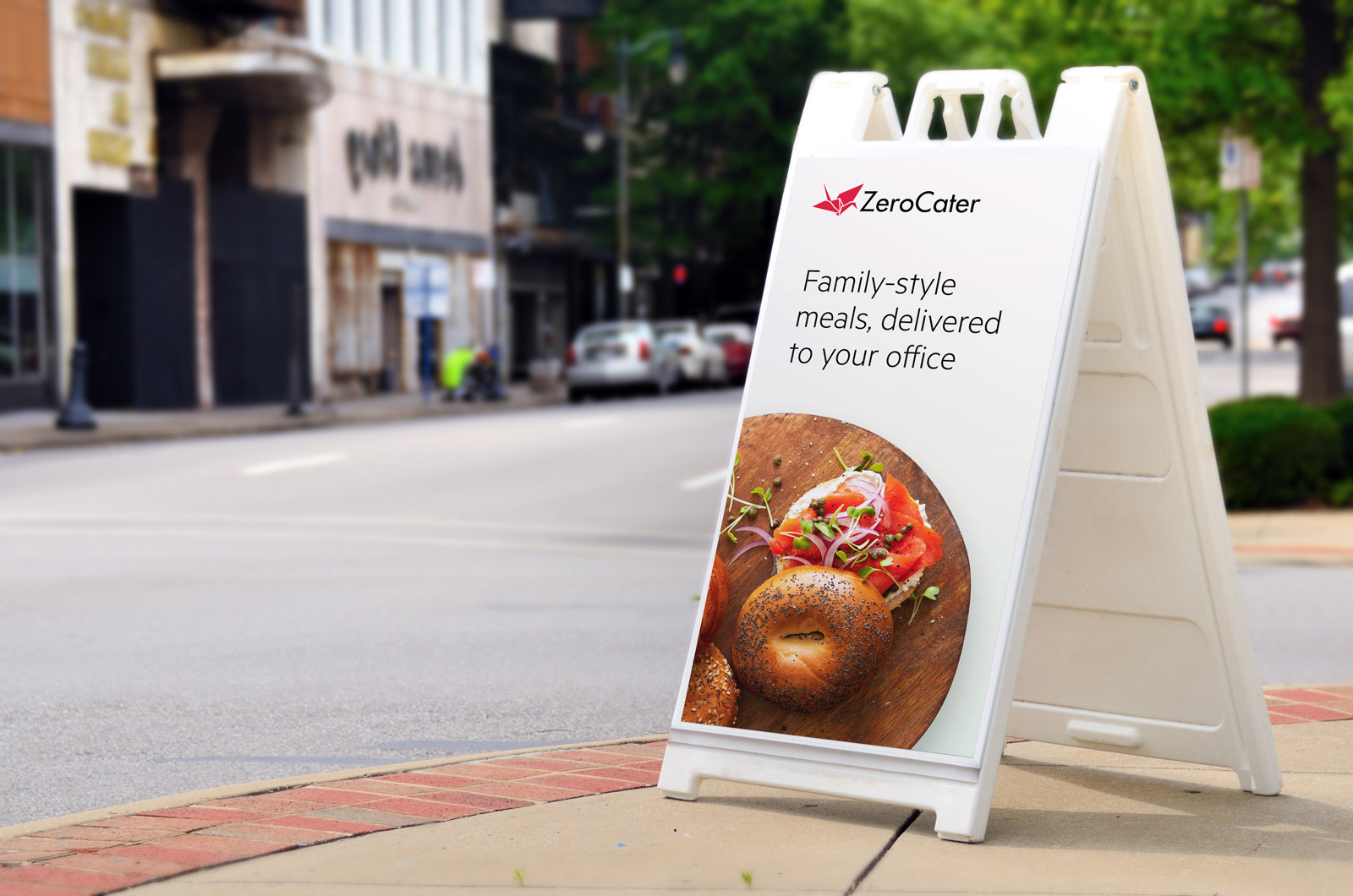 ZeroCater Physical Branding Applications