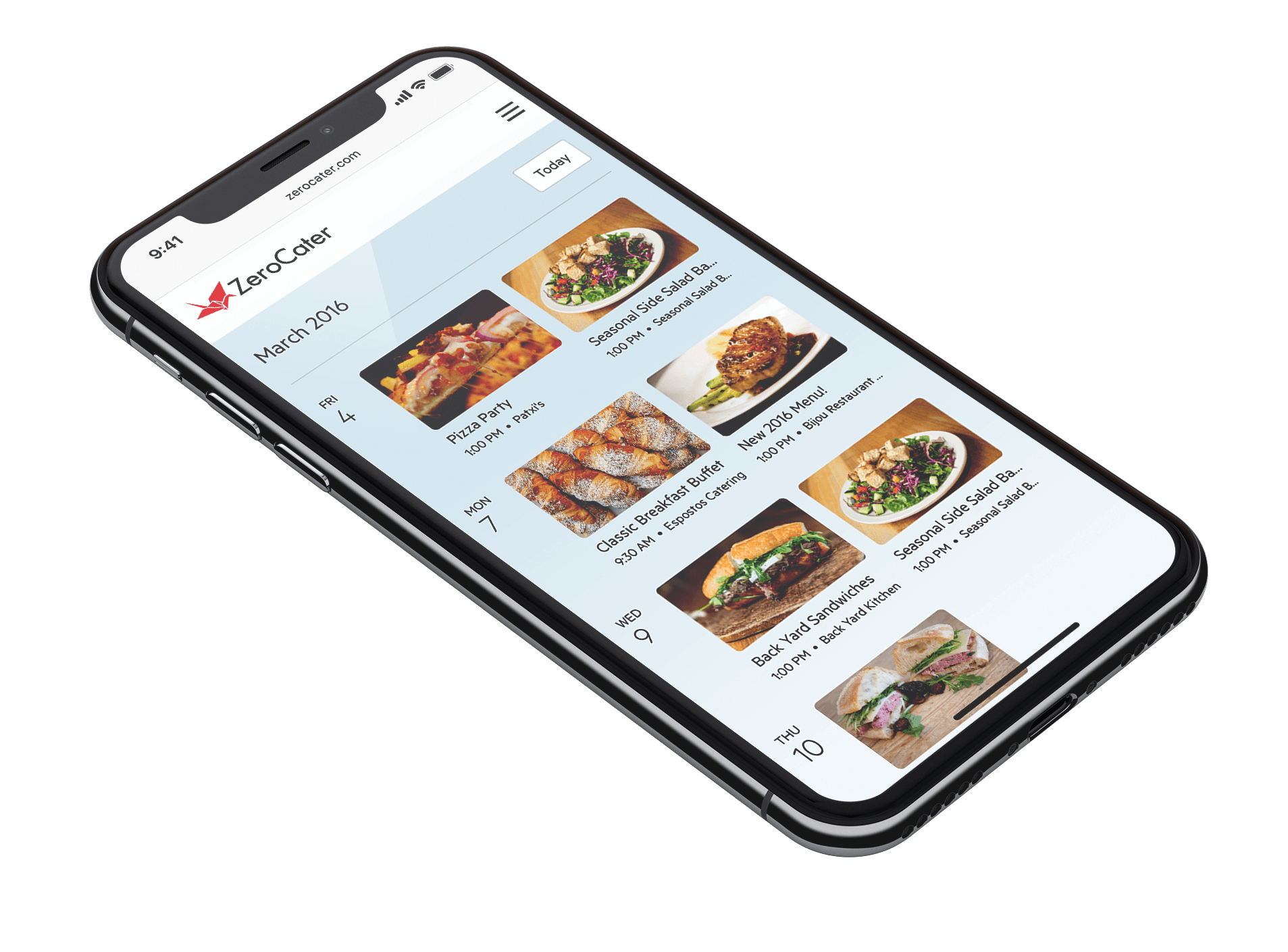 ZeroCater Mobile Dashboard